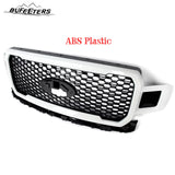 BUFEETERS  Front Radiator Grille Grill Assembly Fit For 2018 2019 2020 Ford F-150,Honeycomb  
 Style,Oxford White&Black