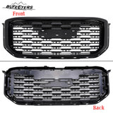 BUFEETERS   Front Bumper Grille Grill Fit For 2015 2016 2017 2018 2019 2020 GMC Yukon/Yukon XL,Denali Style,Gloss Black