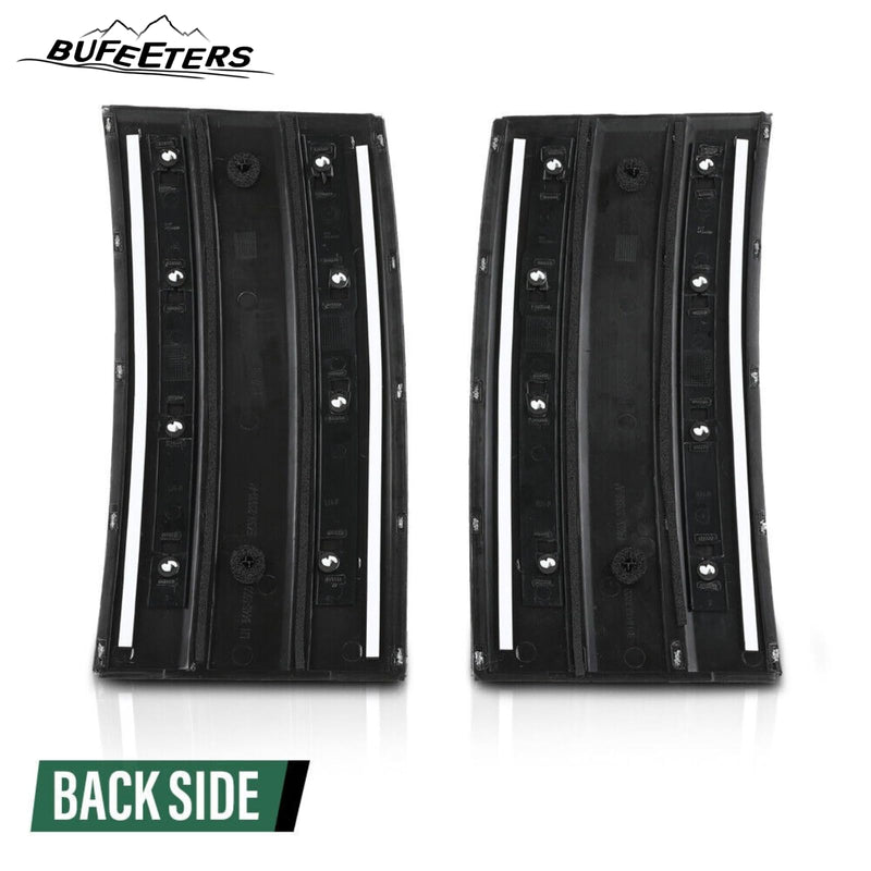 BUFEETERS Door Side Fender Vent Molding Cover Trim Fit For 2013-2022 Land Rover Range Rover Vogue L405,Gloss Black