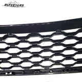 BUFEETERS  Front Bumper Upper Grille  Fit For 2018 2019 2020 2021 2022 2023 Range Rover Velar,Honeycomb Style,Gloss Black