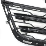 BUFEETERS  Front Bumper Lower Grille Fit For 2013 2014 2015 2016 2017 Chevy Chevrolet Traverse,Honeycomb Style,Chrome&Black