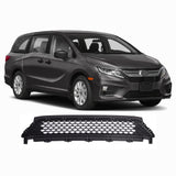 BUFEETERS Front Bumper Lower Grille Fit For 2018 2019 2020 Honda Odyssey,Mesh Style,Matte Black