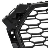 BUFEETERS  Front Bumper Grille Grill Fit For 2017 2018 2019 Audi A4 S4 S-line,RS4 Style,Gloss Black