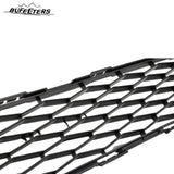 BUFEETERS Front Bumper Lower Grille + Chrome Molding Trim Fit For 2014 2015 2016 Nissan Rogue,Honeycomb Style,Chrome&Black