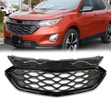 BUFEETERS New Front Grille Mesh Sport Fit For 2018 2019 2020 Chevrolet Equinox,Honeycomb Style,Black
