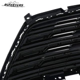 BUFEETERS   Front Bumper Upper Grille Fit For 2016 2017 2018 2019 2020 Cadillac XT5,Horizontal Billet Style,Gloss Black