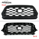 BUFEETERS   Front Bumper Grille Fit For 2016 2017 2018 2019 2020 2021 2022 2023 Toyota Tacoma TRD,Mesh Style,Full Matte Black