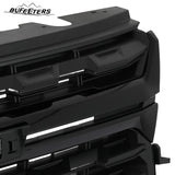 BUFEETERS Front Bumper Upper Grille  Grill W/ Gloss Black Trim Fit For 2021 2022 Chevrolet Colorado