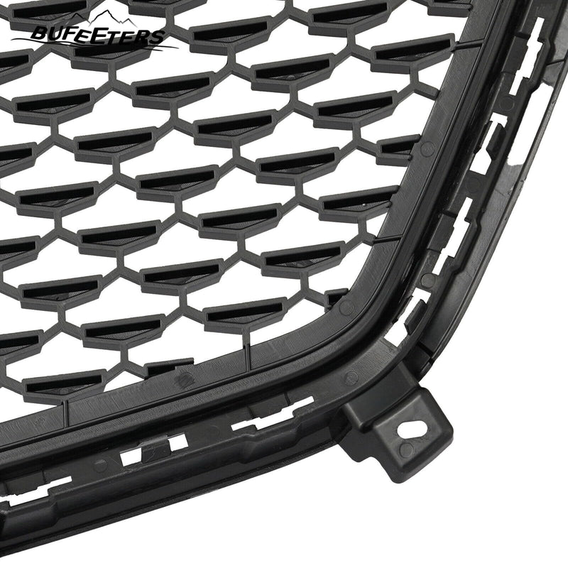 BUFEETERS   Front Bumper Upper Grille Fit For 2016 2017 2018 2019 2020 2021 2022 2023 Cadillac XT5,Black Diamond Style