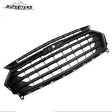 BUFEETERS Front Bumper Upper Grille Fit For 2018 2019 2020 2021 Chevrolet Traverse,Horizontal Billet Style,Gloss Black
