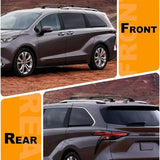 BUFEETERS   Roof Rack Cross Bars Fit For 2021 2022 2023 2024 Toyota Sienna,Black,220 lbs
