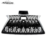 BUFEETERS Front Upper Grille Fit For 2014 2015 2016 2017 2018 2019 2020 2021 2022 LEXUS GX460,Factory Style,Chrome&Black