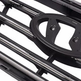 BUFEETERS    Front Bumper Upper Grille Fit For 2015 2016 2017 Hyundai Sonata Sport,Chrome&Black