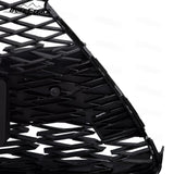 BUFEETERS  Front Bumper Grille W/ Trim Bumper Face Bar Grilles Fit For 2018 2019 2020 2021 Lexus NX300 F Sport,Factory Style,Chrome&Black