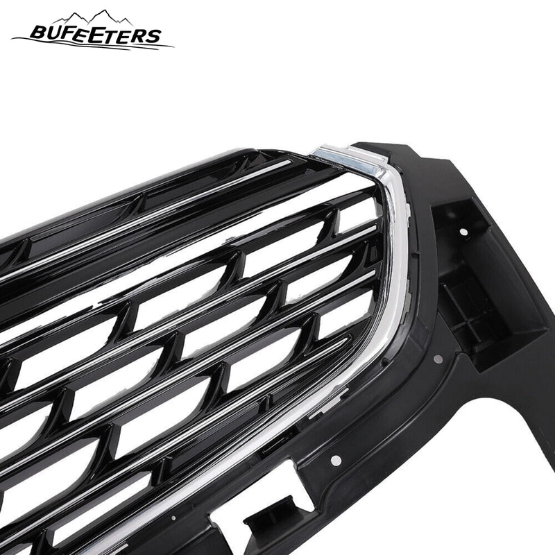 BUFEETERS Front Bumper Upper Grille Fit For 2021 2022 2023 Buick Envision Avenir,Mesh Style,Chrome&Black