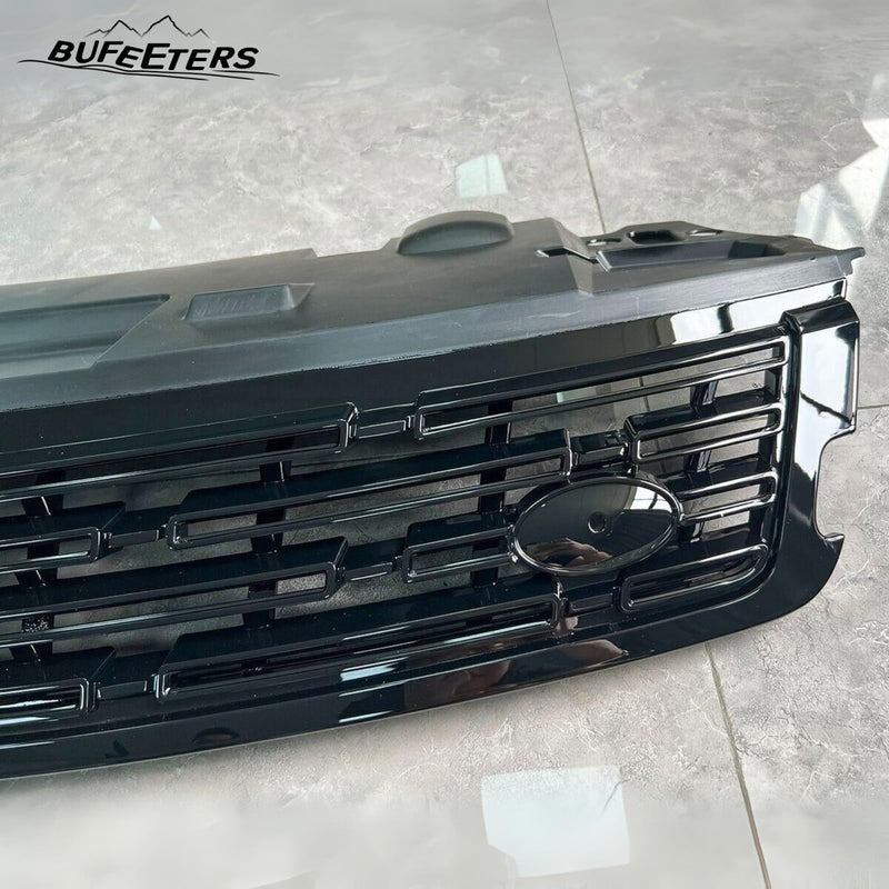 BUFEETERS  Front Upper Grille Side Vent Fit For 2023 2024 Land Rover Range Rover Sport,Mesh Style,All Black