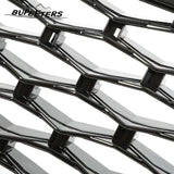 BUFEETERS  Front Grille Air Side Vent Set Fit For 2010 2011 2012 2013 Land Rover Range Rover Sport L320,Honeycomb Style,Gloss Black