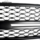 BUFEETERS Front Buper Upper Grille  Fit For 2005 2006 2007 Chevy Silverado 1500 2500HD 3500,Honeycomb Style,Matte Black