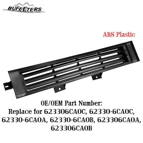 BUFEETERS  Front Lower Radiator Shutter Grille Assembly W/O Motor Fit For 2019 2020 2021 2022 Nissan Altima,Radiator Shutter Style,Black