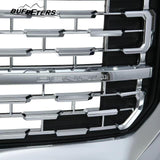 BUFEETERS Front Bumper Upper Chrome Grille Fit For 2020 2021 2022 2023 GMC Acadia Denali,Factory Style