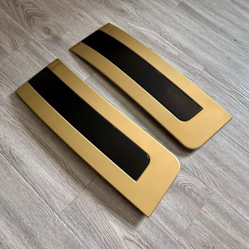 Gold&black Side Fender Vent Wing Cover Fit For 2023 2024 Range Rover L405