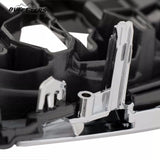 BUFEETERS Front Grille Fit For 2020 2021 2022 2023 LEXUS GX460,Mesh Style,Dark Gray W/Chrome Frame