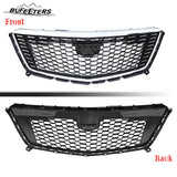 BUFEETERS  2Pcs Front Bumper Upper Lower Grille Fit For 2020 2021 2022 Cadillac XT5,Factory Style,Chrome&Black