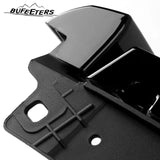 BUFEETERS Front Bumper Upper Grille Fit For 2007 2008 2009 2010 2011 2012 2013 GMC Sierra 1500,Denali Style,Gloss Black