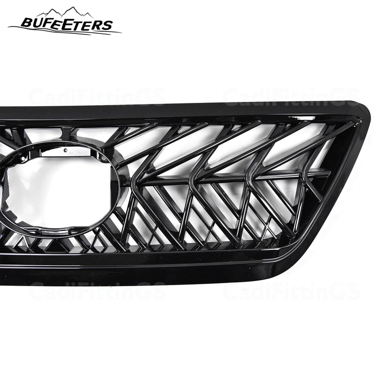 BUFEETERS Front Upper Grille Fit For 2003 2004 2005 2006 2007 2008 2009 Lexus Gx470 Sport F-sport New Us Stock,Mesh Style,Gloss Black