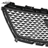 BUFEETERS   Front Bumper Upper Grille Fit For 2016 2017 2018 2019 2020 2021 2022 2023 Cadillac XT5,Black Diamond Style