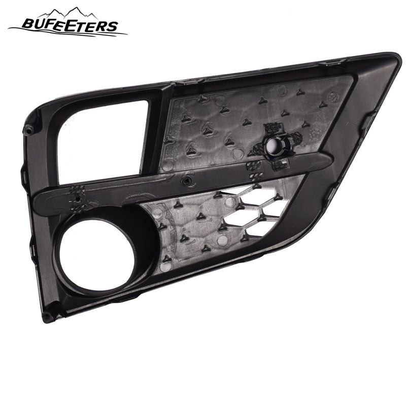 BUFEETERS Front Bumper Upper Lower Grille And Fog Lamp Covers Set Fit For 2018 2019 2020 Honda Odyssey,Factory Style,Chrome&Black