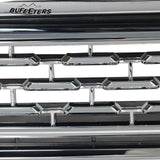 BUFEETERS Front Bumper Upper Chrome Grille Fit For 2019 2020 2021 GMC Sierra 1500 Denali,Factory Style
