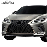 BUFEETERS  Front Upper Grille Without Camera Hole Fit For 2020 2021 2022 Lexus RX350 RX450h RX450hL F Sport,Mesh Style,Chrome&Black