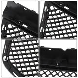 BUFEETERS  Front Bumper Hood Grille  Black Fit For 2014 2015 2016 2017 2018 2019 Cadillac CTS Sedan B Style