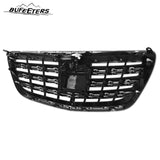 BUFEETERS Front Bumper Upper Grille Fit For 2013 2014 2015 2016 2017 2018 2019 2020 Mercedes Benz W222 S CLASS,Matte Black
