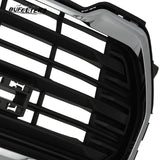 BUFEETERS  Front Bumper Upper Grille Fit For 2022 2023 GMC Terrain,Denali Style,Chrome&Black