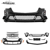 BUFEETERS  Front Bumper Grille Conversion Fit For 2020 2021 2022 2023 2024 Cadillac CT4,CT4-V Blackwing Style,Black