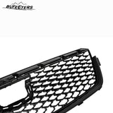 BUFEETERS  Front Bumper Upper Grille Cover Fit For 2020 2021 2022 2023 2024 Cadillac CT4,CT4-V Blackwing Style,Gloss Black