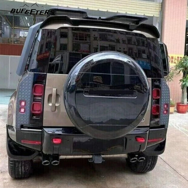 BUFEETERS 4PC Mud Flaps Mudguards Fenders Splash Guards Fit For 2020 2021 2022 2023 2024 Land Rover Defender 110,Gloss Black