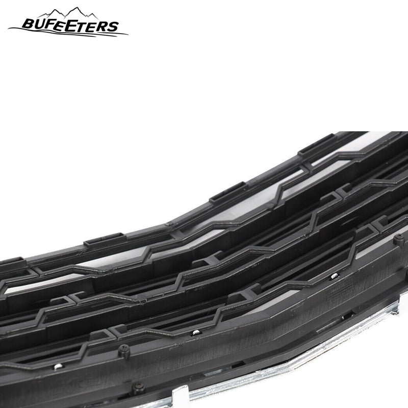 BUFEETERS  5PCS Front Bumper Lower Grille&Fog Lights&Bezels Set Fit For 2013 2014 2015 2016 2017 Chevy Chevrolet Traverse,Factory Style,Chrome&Black