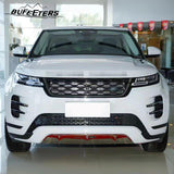 BUFEETERS Front Bumper Upper Grille Fit For 2020 2021 2022 2023 2024 Land Rover Range Rover Evoque L551,Mesh Style,Black