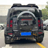 BUFEETERS Rear Tail Spoiler Rear Wing Fit For 2020 2021 2022 2023 2024 Defender 90 110 130,Gloss Black