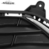 BUFEETERS Front Bumper Lower Grille Fit For 2017 2018 2019 2020 2021 2022 Chevrolet Trax,Chrome＆Black