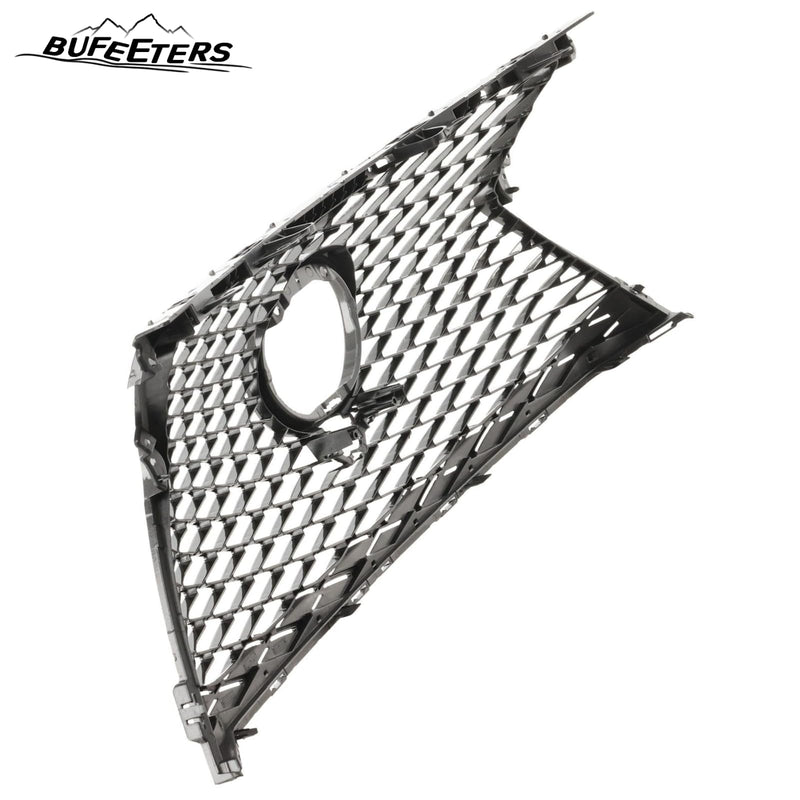 BUFEETERS  Front Bumper Grille Assembly Fit For 2015 2016 2017 Lexus NX200t,OE Style,Painted Silver Shell and Insert
