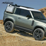 BUFEETERS  Side Step Running Board Nerf Bar Fit For Land Rover Defender 90 L663 2020 2021 2022 2023,Black