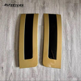 BUFEETERS Door Side Fender Vent Molding Cover Trim Fit For 2023 Land Rover Range Rover Vogue L405,Gold&Black