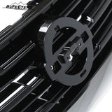 BUFEETERS  Front Bumper Upper & Lower Grille Fit For 2016 2017 2018 Nissan Altima Sedan,Mesh Style,Chrome&Black