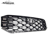 BUFEETERS   Front Bumper Grille Assembly Fit For 2021 2022 Hyundai Santa Fe,Factory Style,Black