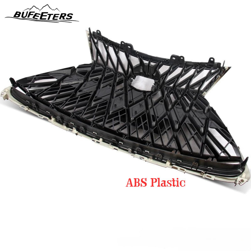 BUFEETERS  Front Bumper Grille Assembly Fit For 2018 2019 2020 2021 Lexus NX300 F Sport,TRD Style,Gloss Black