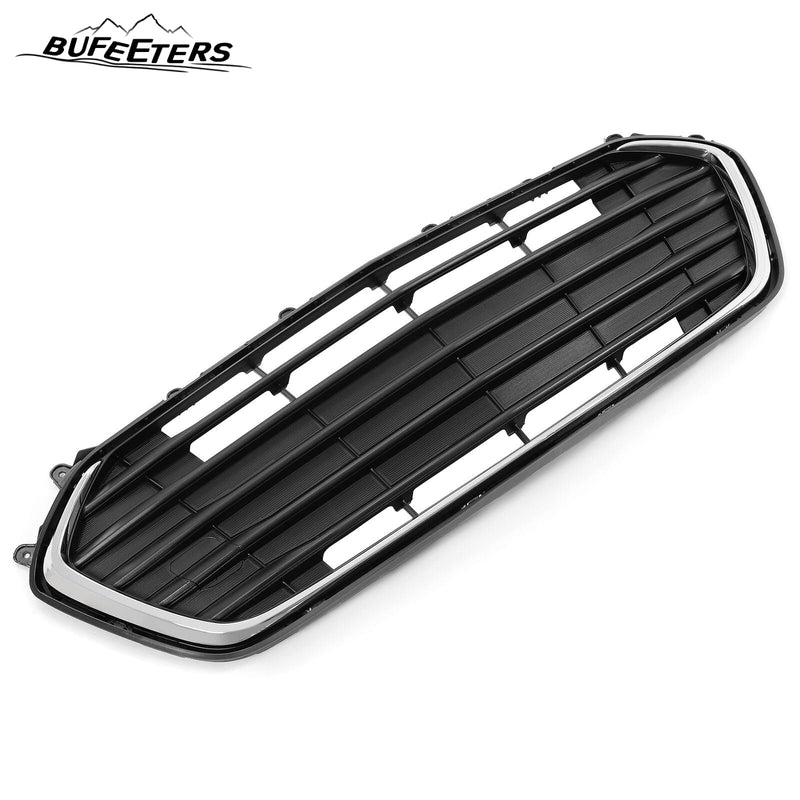 BUFEETERS Front Bumper Lower Grille Fit For 2017 2018 2019 2020 2021 2022 Chevrolet Trax,Chrome＆Black
